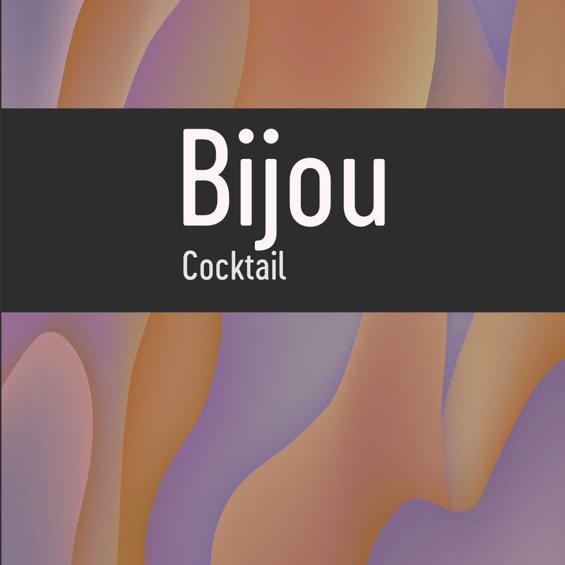 Bijou Cocktail 500 ml
