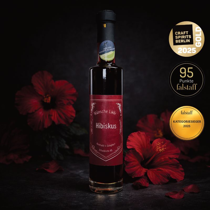 Hibiskusblüten-Likör 200 ml 18 % Vol.