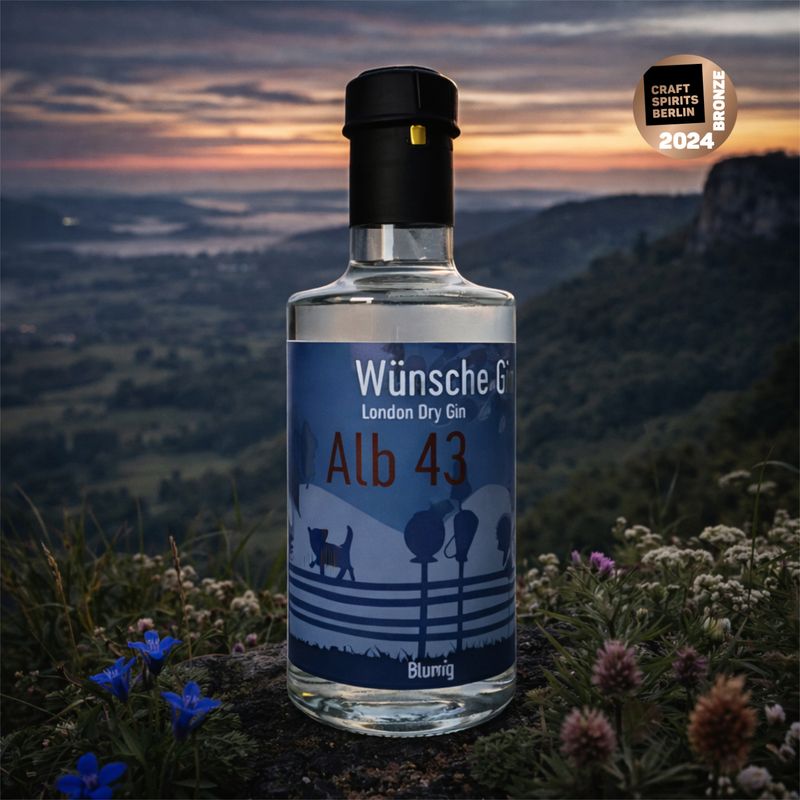 Alb 43 London Dry Gin 200 ml 42 % vol