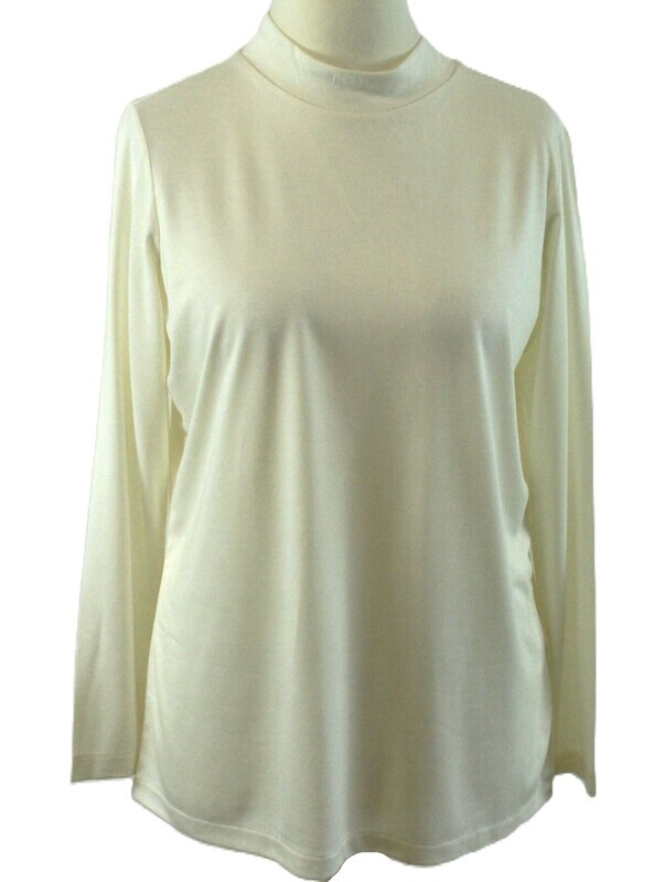Basic Langarmshirt von Ser gr.46 in Champagnerfarbe