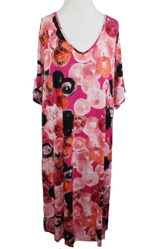 Midikleid von Chalou gr.56 in Bunt  ++ NEU ++