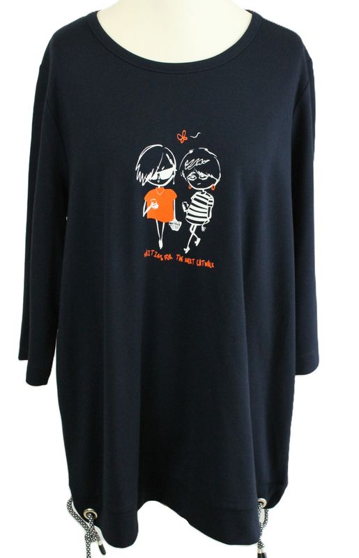 3/4 Arm Shirt von seeyou gr.50 in Dunkelblau