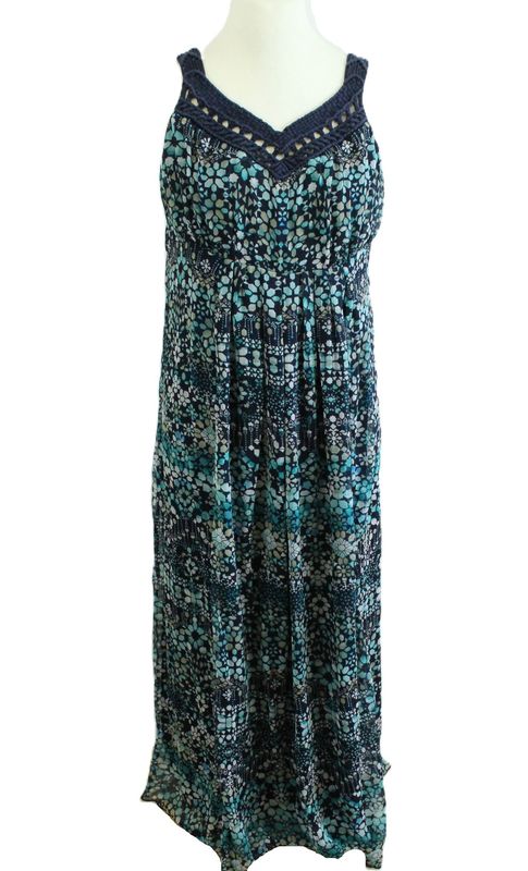 Ärmellose Maxi Kleid von H&M gr.XL in Bunt