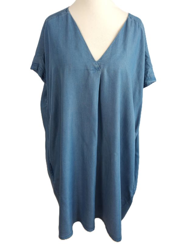 Long Tunika/Kleid von Yesta gr.54 in Blau
