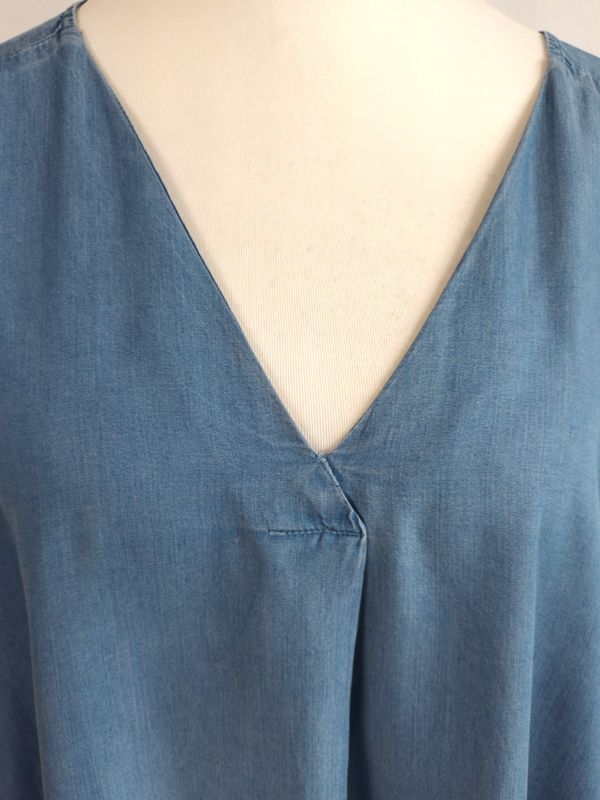 Long Tunika/Kleid von Yesta gr.54 in Blau