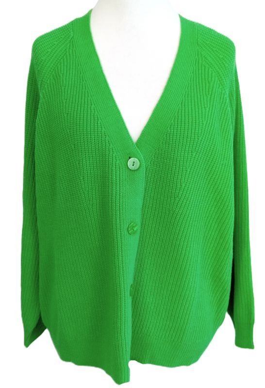 Strickjacke von Via Appia Due gr.48 in Apfelgrün