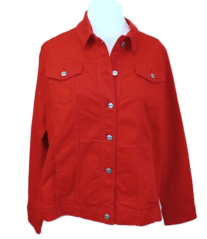 Jacke von Doris Streich gr.50 in Rot