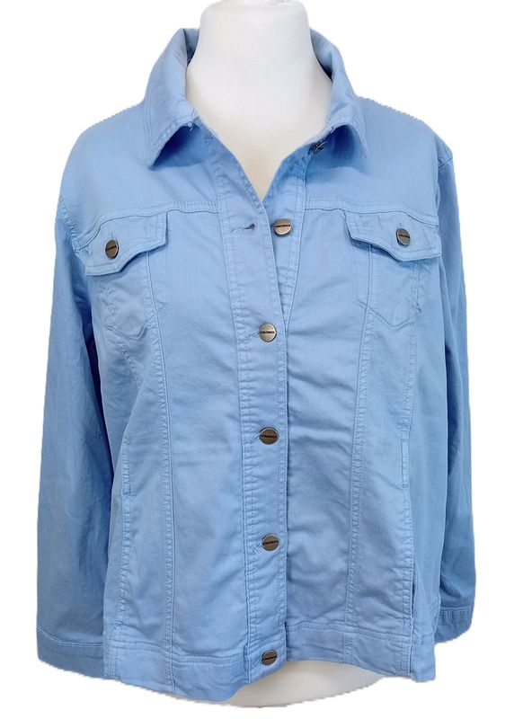 Jacke von Doris Streich gr.50 in Hellblau