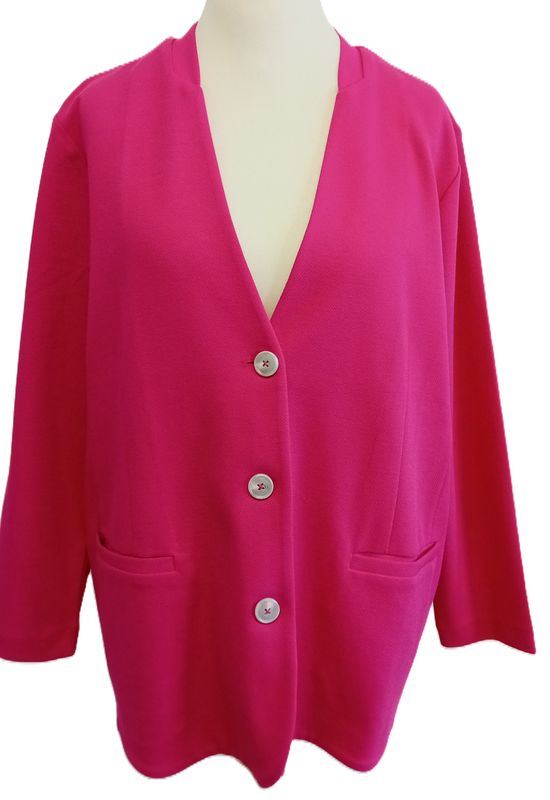 Jacke von Via Appia Due gr.48 in Fuchsia ++NEU ++