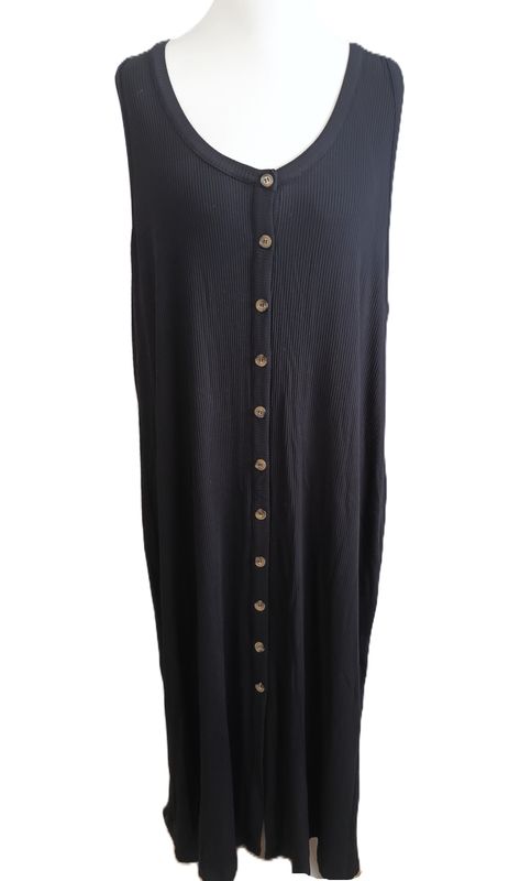 Ärmelloses Maxikleid von Studio gr.54/56 in Schwarz