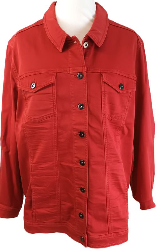 Jacke von Via Appia Due gr.50 in Kaminrot