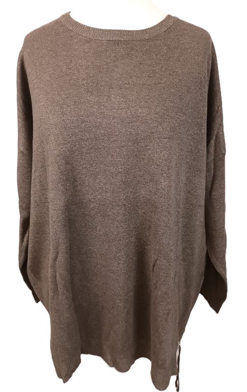 Pullover von Yesta gr.52 in Braun meliert