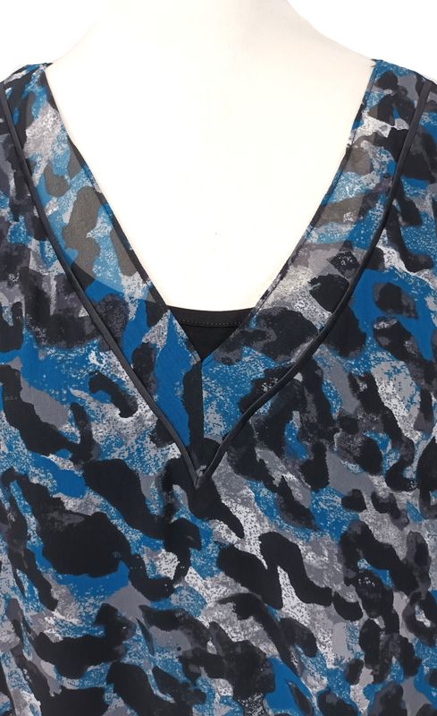 3/4 Arm Shirt von Via Appia Due gr.54 im Animal Style