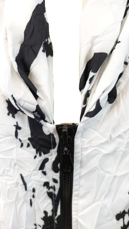 Leichte Jacke von Sinne, gr.2 in Schwarz/Weiß