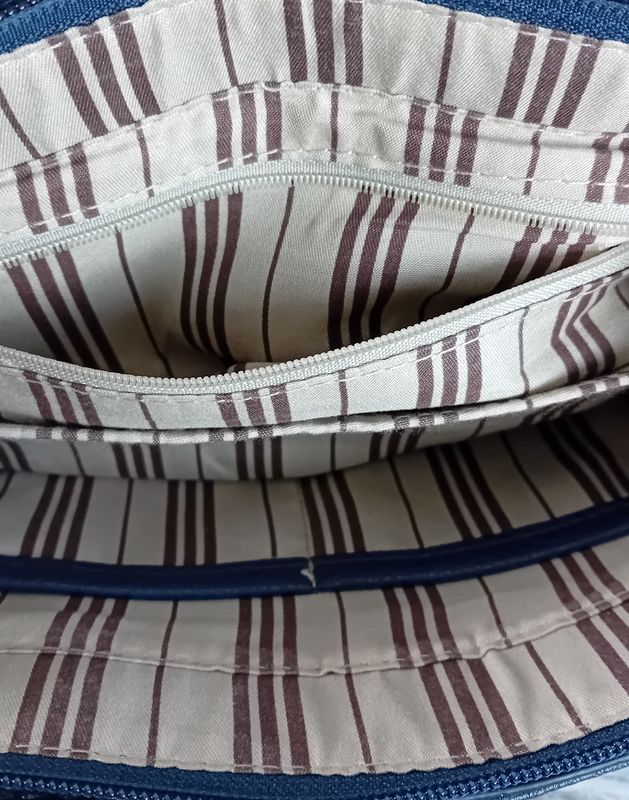 Henkeltasche/Umhängetasche in Dunkelblau