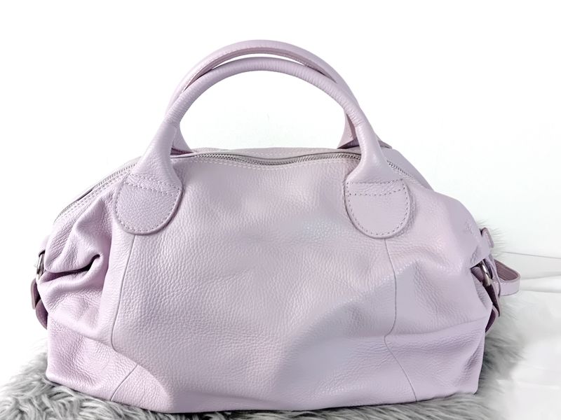 Henkeltasche/Umhängetasche von Borse in Pelle in Flieder