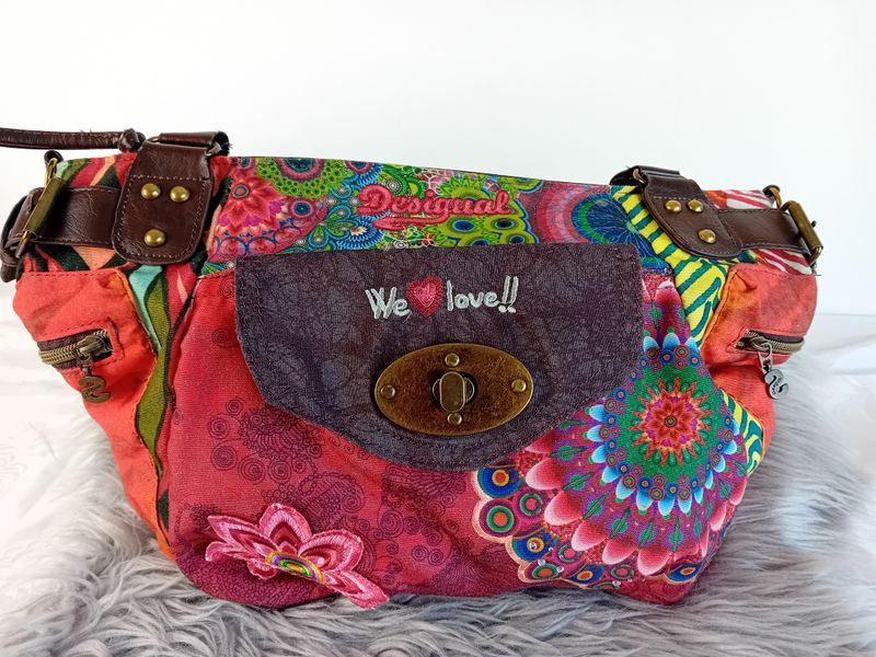 Henkeltasche von Desigual in Bunt