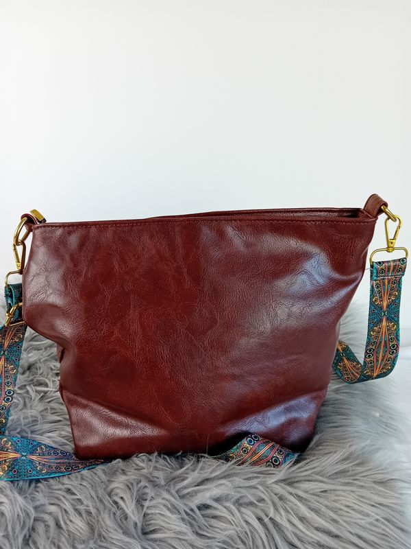 Umhängetasche in Braun