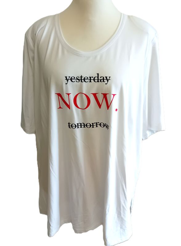 T-Shirt von Mona Lisa gr.52 in Weiß