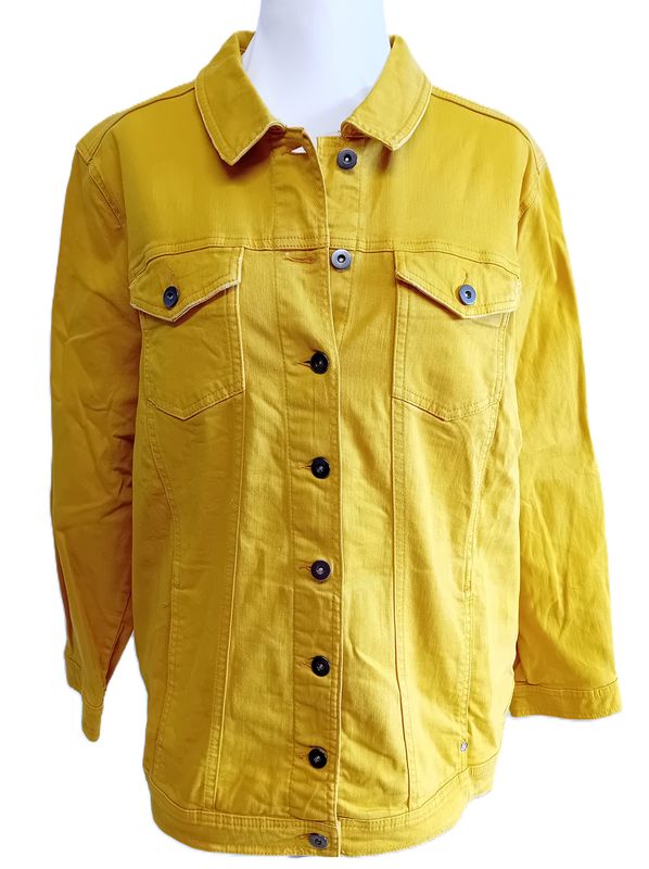 Jacke von Via Appia Due gr.50 in Honiggelb