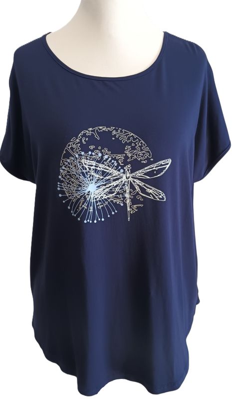 T-Shirt von Gozzip gr.54/56 in Dunkelblau