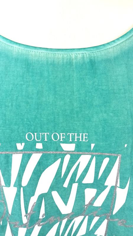 T-Shirt von Doris Streich gr.54 in Aquagrün
