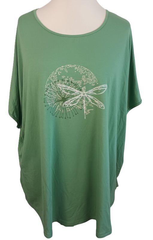T-Shirt von Gozzip gr.54/56 in Salbeigrün