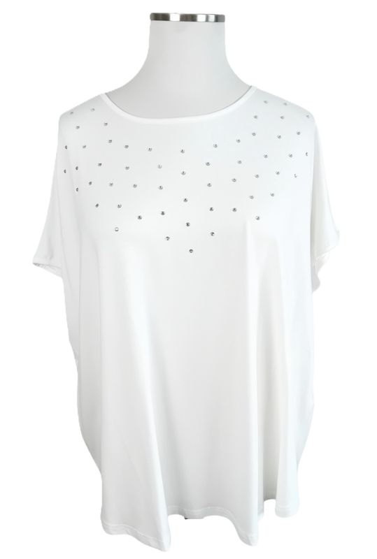 T-Shirt von Gozzip gr.50/52 in Cremeweiß