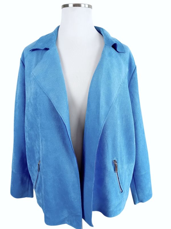 Leichte Jacke von Via Appia Due gr.50 in Blau