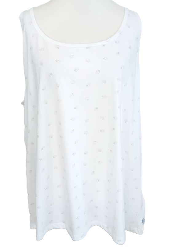 Top von Zhenzi gr.50/52 in Weiß