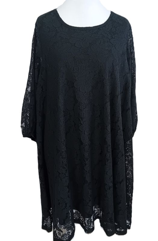 3/4 Arm Kleid von Zhenzi gr.54 in Schwarz