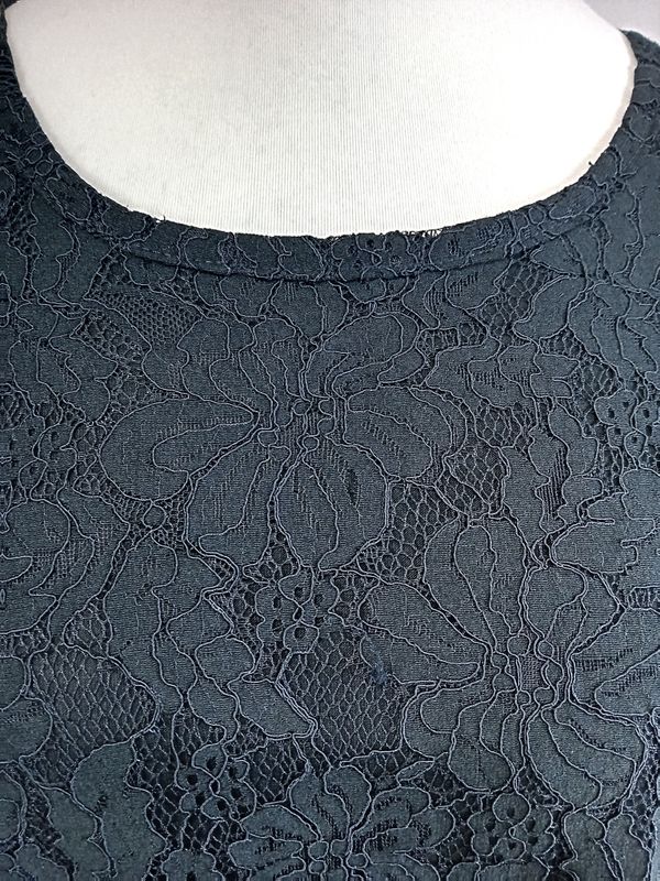 3/4 Arm Kleid von Zhenzi gr.54 in Schwarz