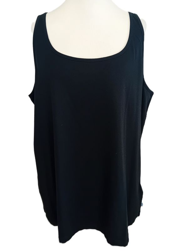 Top von Zhenzi gr.50/52 in Schwarz