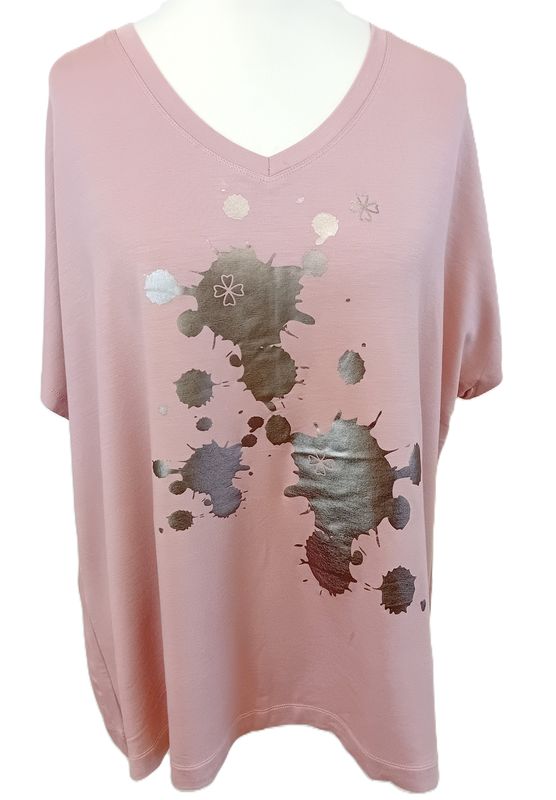 T-Shirt von Pont Neuf gr.52 in Rose