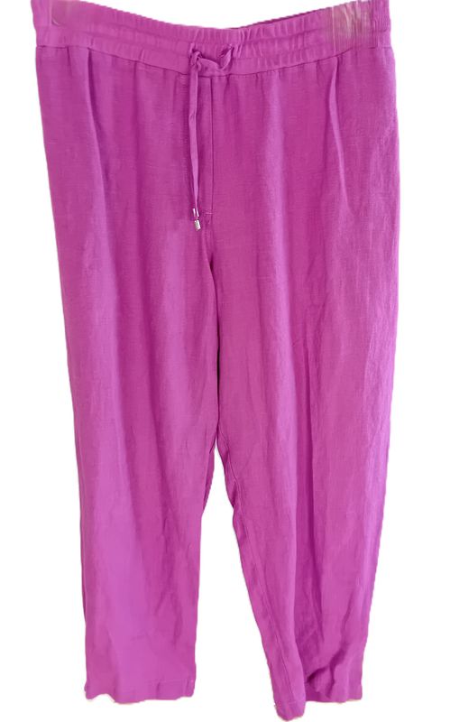 Schlupfhose von Doris Streich gr.50 im Beerenton