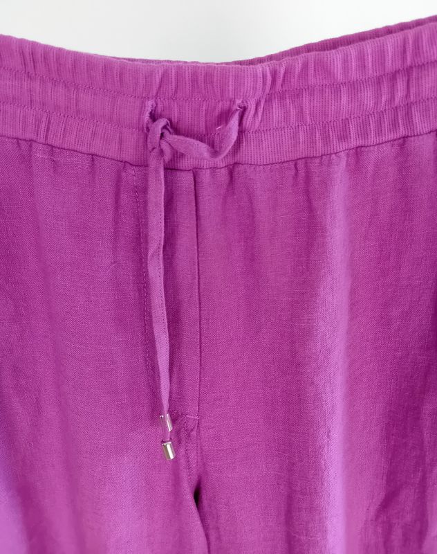 Schlupfhose von Doris Streich gr.50 im Beerenton