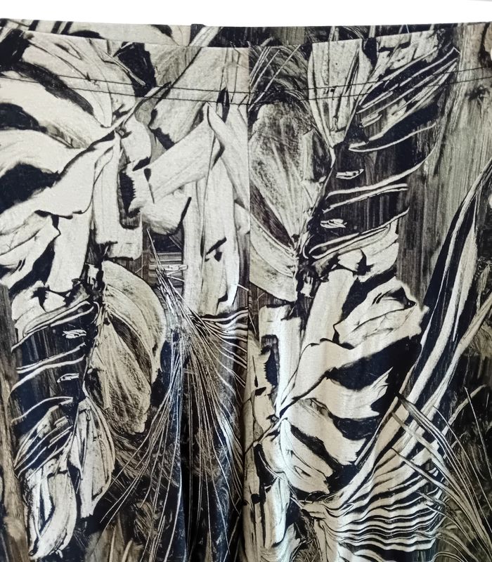 Schlupfhose von Doris Streich gr.46 in Schwarz/Oliv