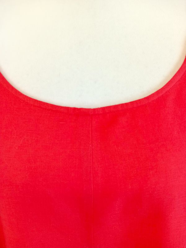 Kurzarm Kleid von Anna Aura gr.54 in Rot