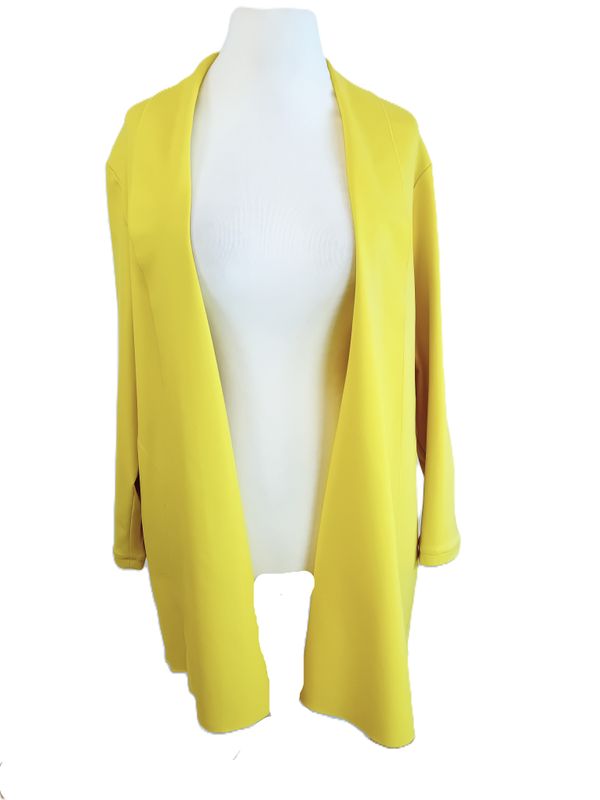Blazer von Verprass gr.50 in Zitronengelb