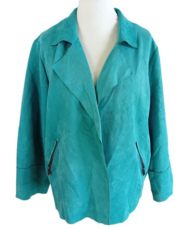 Jacke von Via Appia gr.50 in Aquargrün