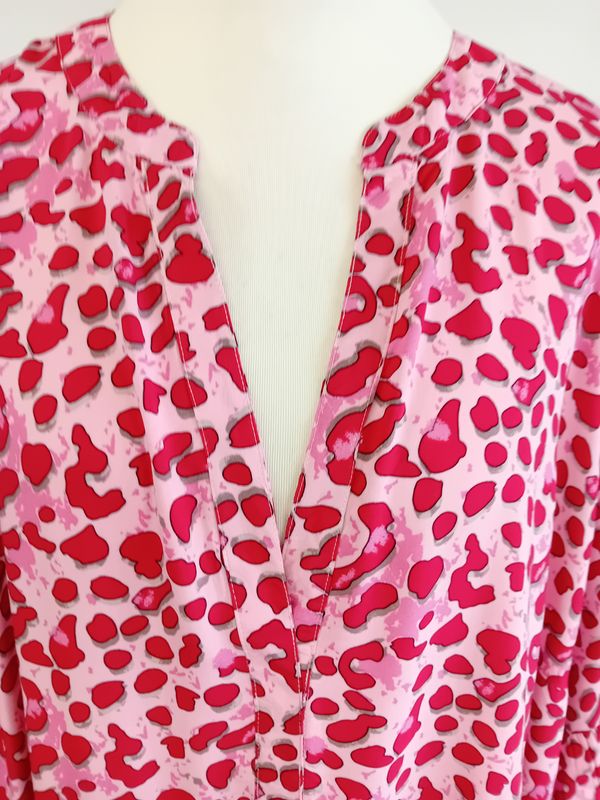 Maxikleid von Studio Untold gr.54/56 in Rosa/Rot