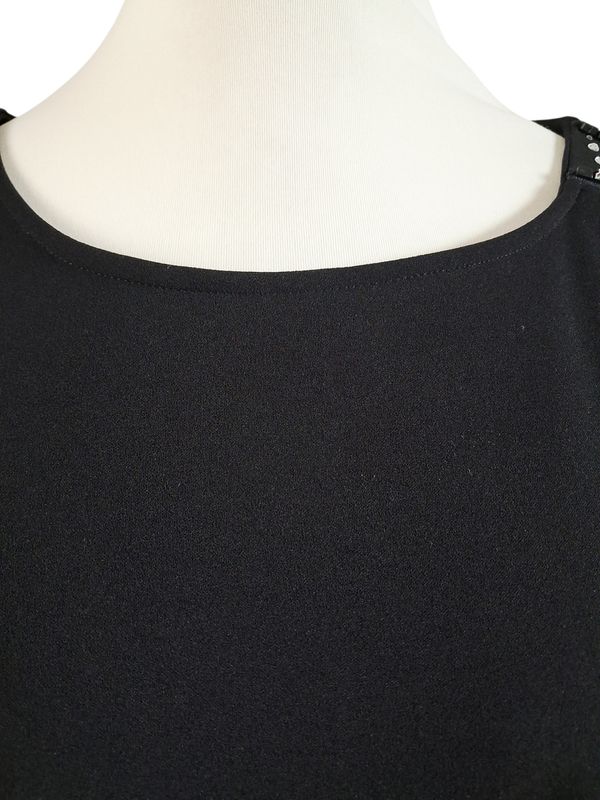 3/4 Arm Shirt von Doris Streich gr.56 in Schwarz