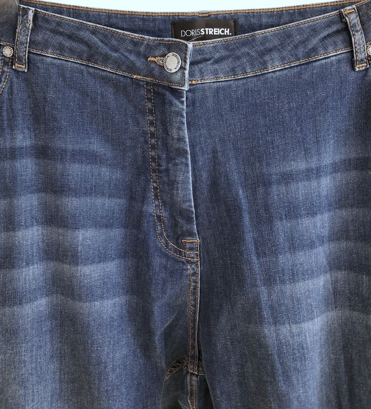 Jeanshose von Doris Streich gr.52 in Blau