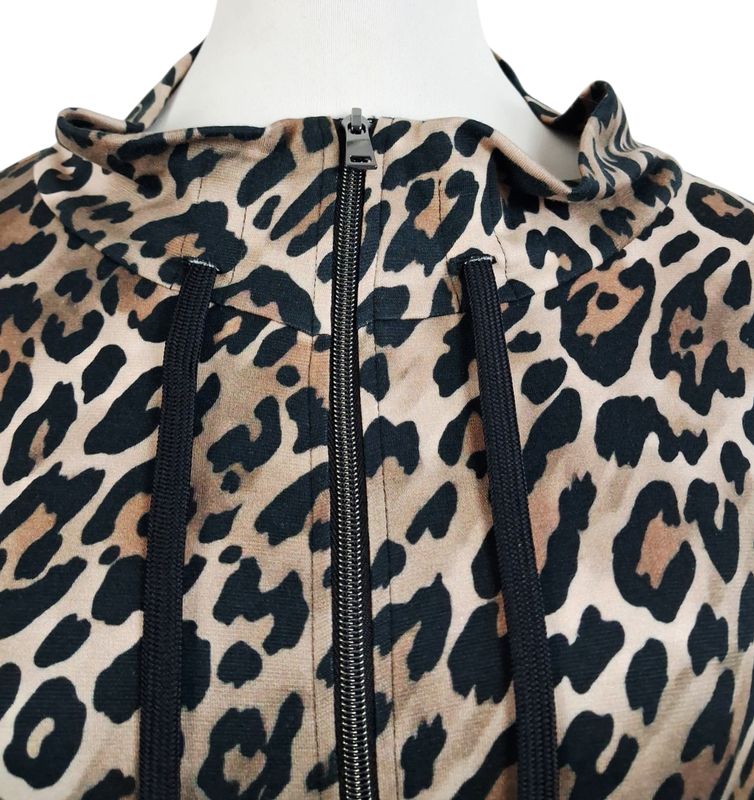 Sweatjacke von Doris Streich gr.46 im Leo Print