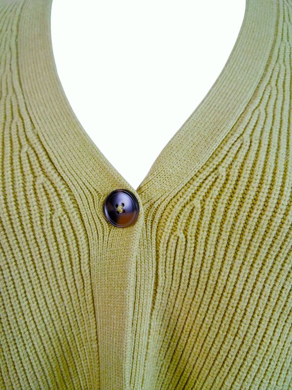 Strickjacke von Seeyou gr.50 in Citrusgrün