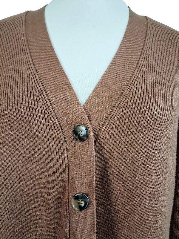 Strickjacke von Seeyou gr.50 in Braun