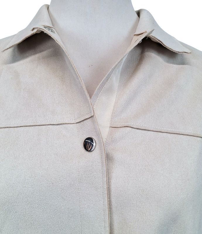 Leichte Jacke von Frapp gr.50 in Sandfarbe