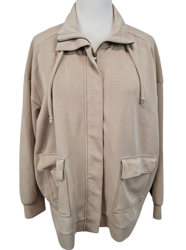 Sweatjacke von Yesta gr.50 in Beige