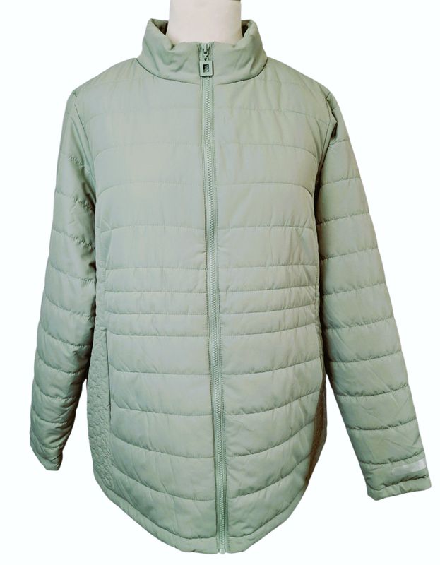 Leichte Steppjacke von Zhenzi gr.50/52 in Salbeigrün