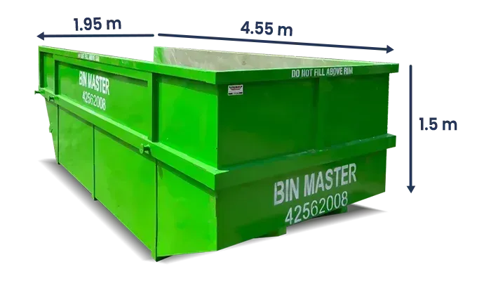 12m3 General Waste Skip Bin